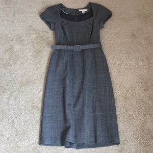 Plaid Banana Republic dress